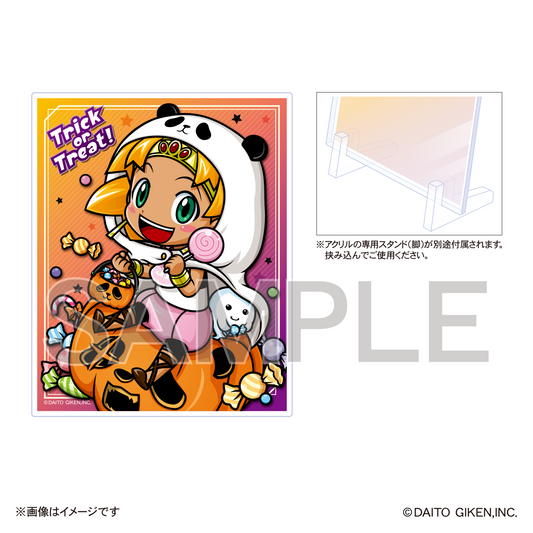 ハロウィンアクリルプレート(2025)クレア(子供)