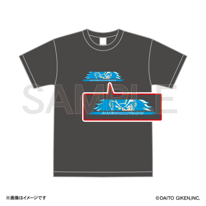 ダイコレTシャツ　轟　刺繍（ガーメントダイ）