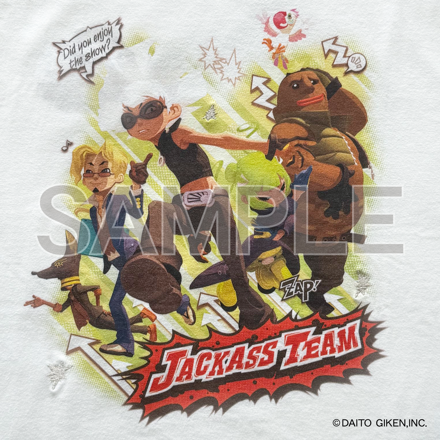ダイコレTシャツ　ジャッカスチーム