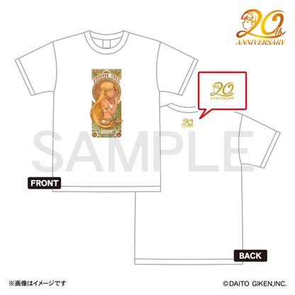 秘宝伝20周年Tシャツ　クレア(ホワイト)