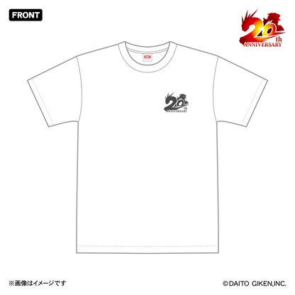 押忍！番長20周年Tシャツ　ホワイト